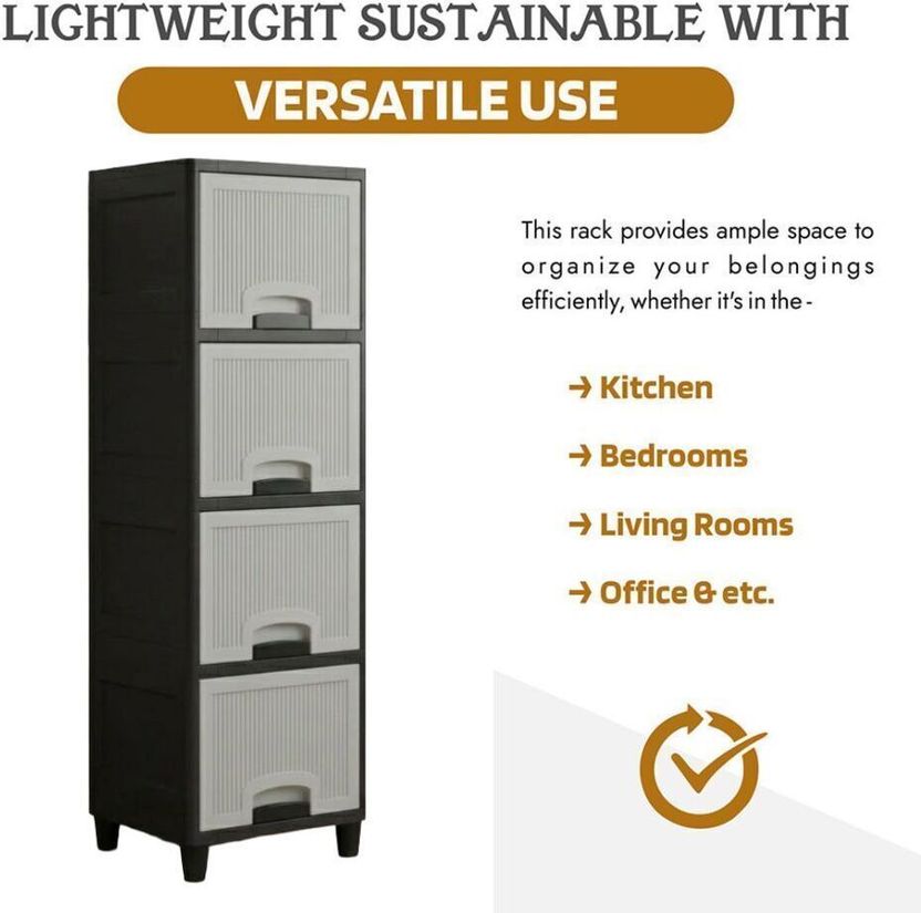Suptikes Plastic Organizer - Vertical Storage - Image 3