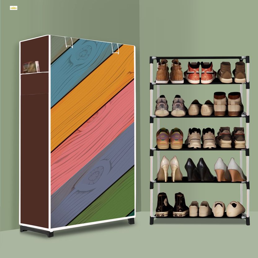 ZENVEXYO Compact Shoe Stand Cabinet - Image 7