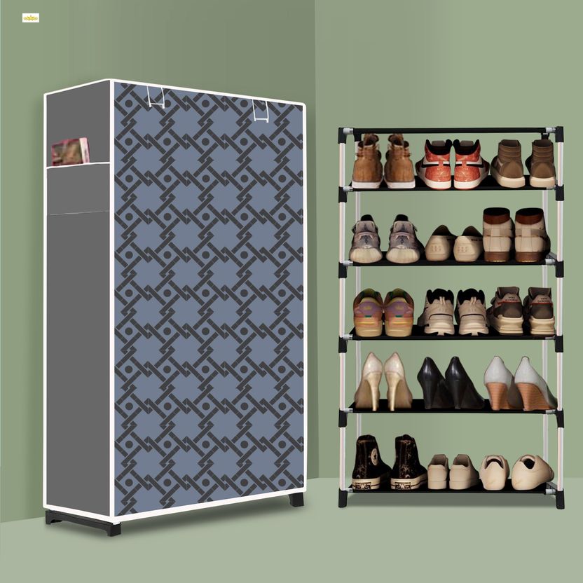 ZENVEXYO Compact Shoe Stand Cabinet - Image 9