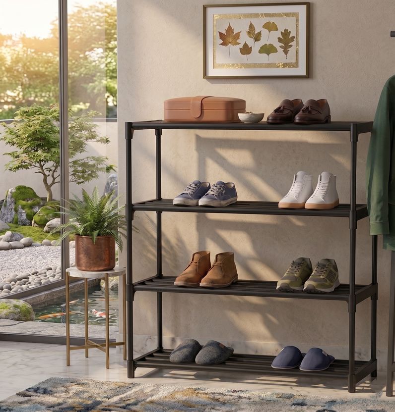 Xevansor SmartStep 4 Tier Shoe Stand - Image 1
