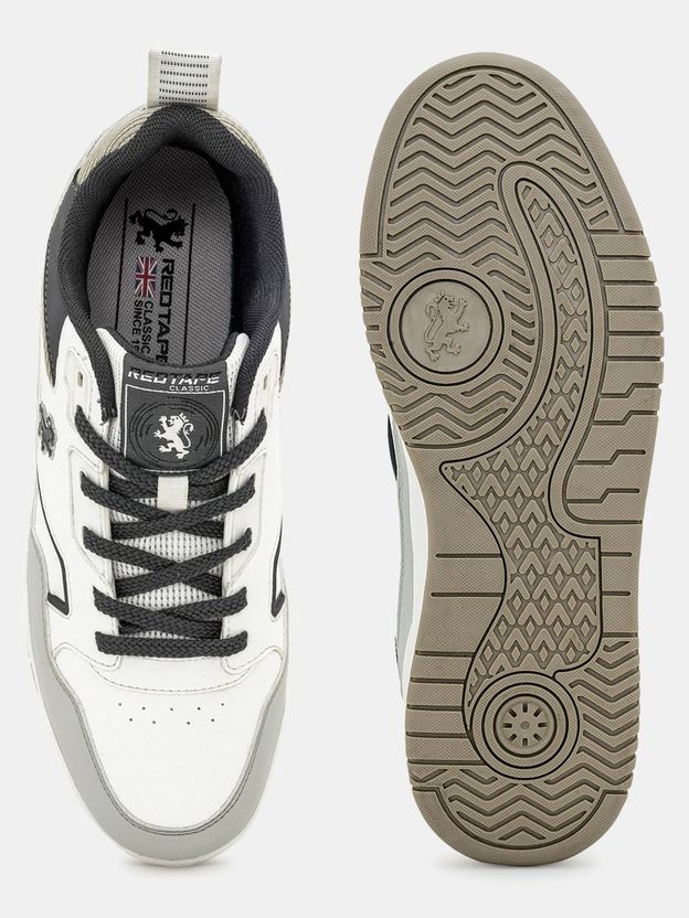 RED TAPE Men's Red Lifestyle Sneakers - Image 6