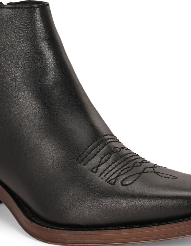 Delize CowBoy Ankle Boots For Men - Image 5