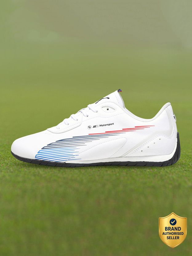 PUMA BMW M Motorsport Neo Cat 2.0 IN Men's Sneakers White 8 - Image 1