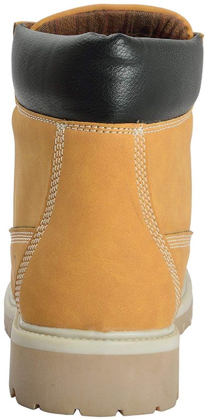 GOLAZO Men Casual High Top Shoes (Brown) - Image 5
