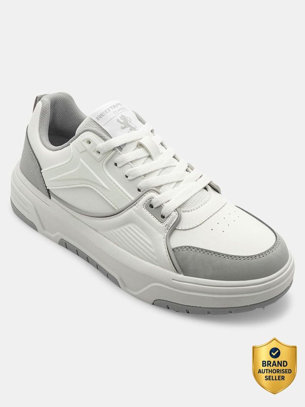 RED TAPE Men's Red Lifestyle Sneakers - Image 8
