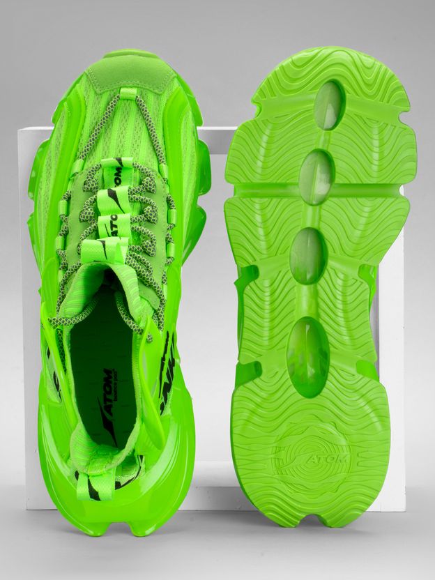 ATOM Alpha Predator Men's Lace-Up High Tops - Image 7