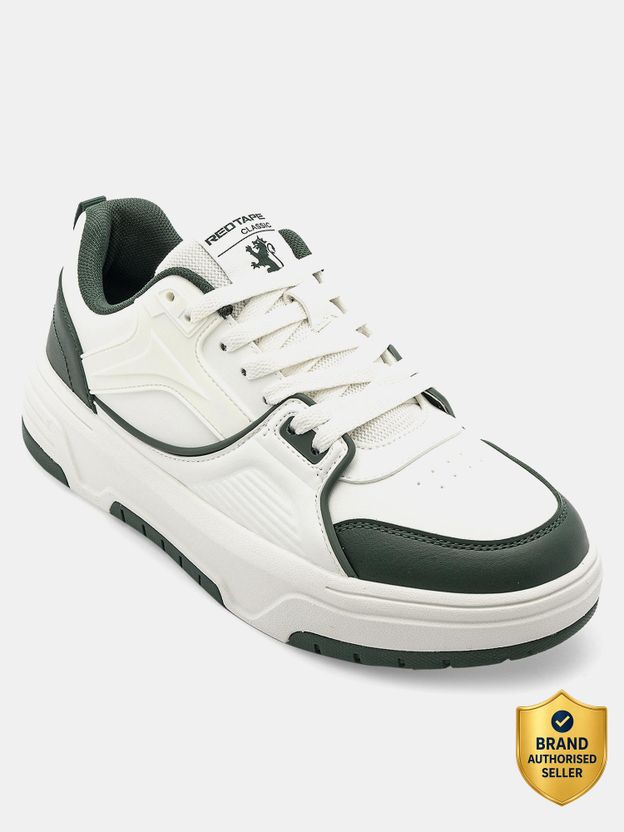 RED TAPE Men's Red Lifestyle Sneakers - Image 7