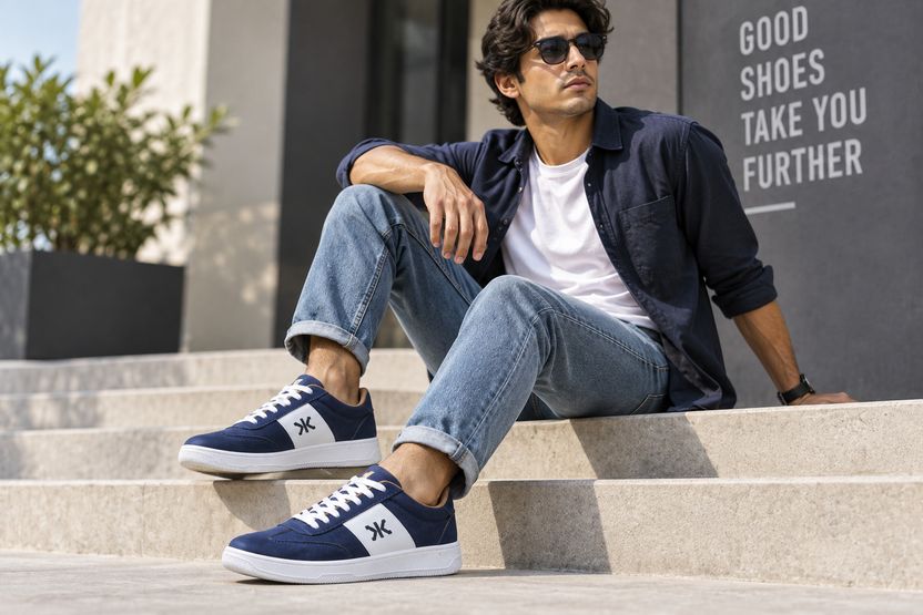 KILLER Men's Lightweight Breathable Gum Sole Sneakers - Image 7