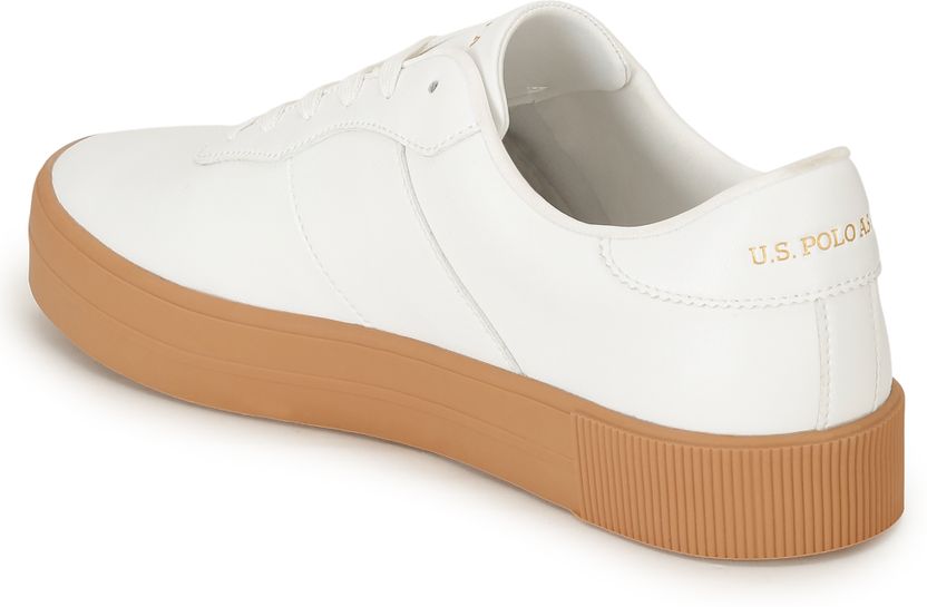 U.S. POLO ASSN. MEES 3.0 Men's White 7 Sneakers - Image 4