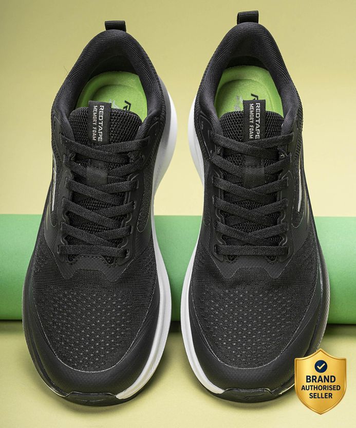 RED TAPE Men's Red Athleisure Shoes - Image 9