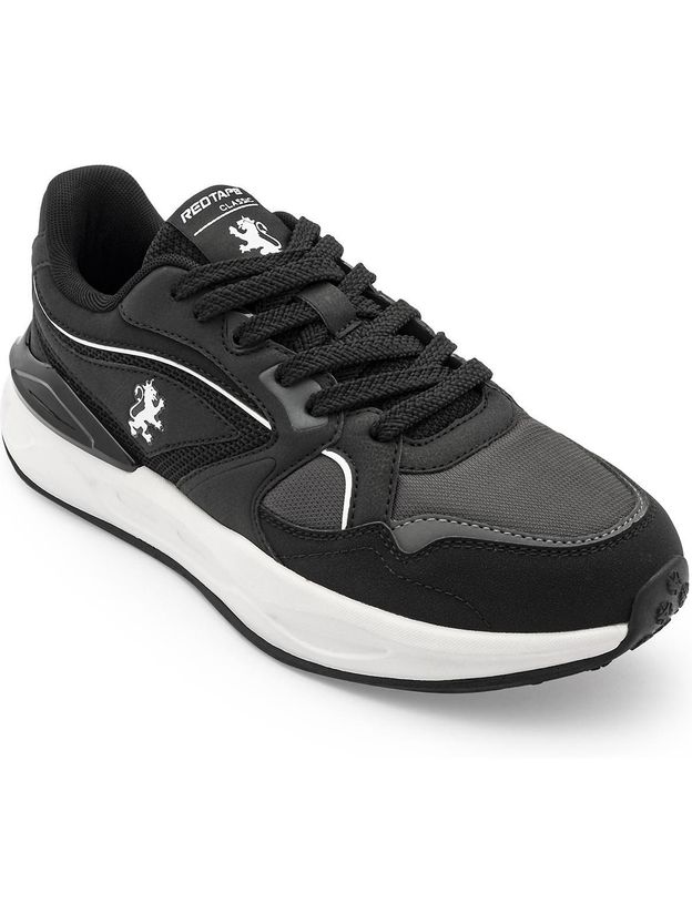RED TAPE Lifestyle Casual Red Trainers - Image 1