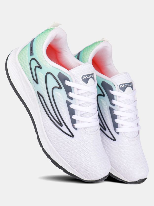 NOBELITE Premium White Sports Sneakers - Image 2