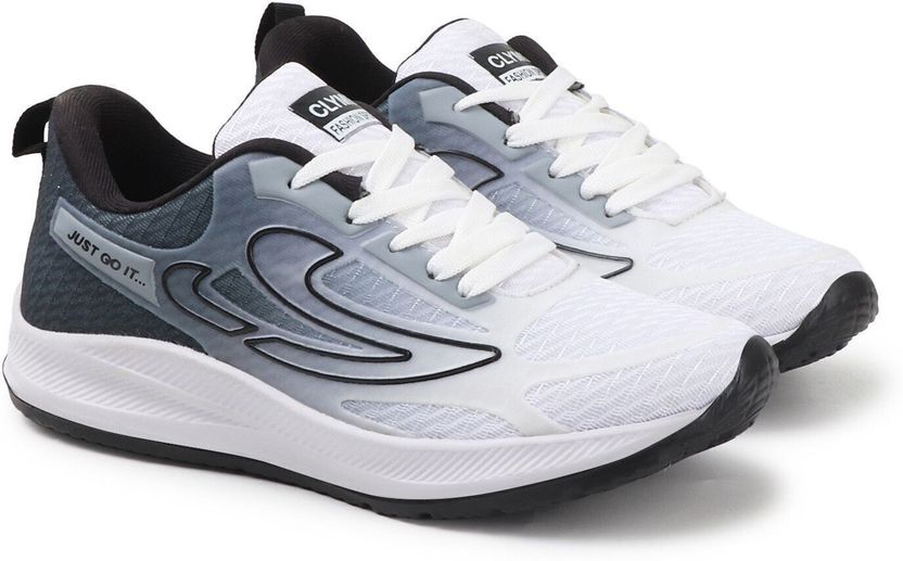 CLYMB Premium Casual Running Shoes For Men (Grey) - Image 5