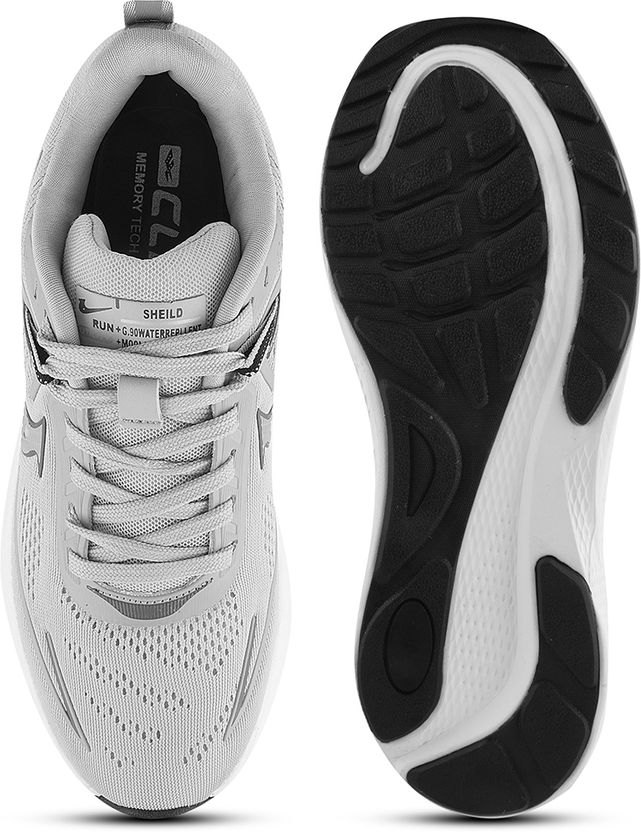 CLD POSITIVE Men's Running Shoes Grey 9 - Image 4