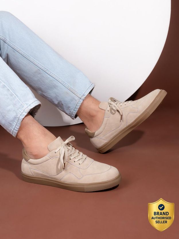 Roadster Outdoor Synthetic Leather Lace-Ups - Image 1