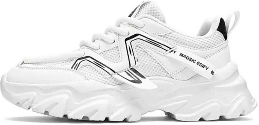 tigonis White Premium Quality Sneakers - Image 3