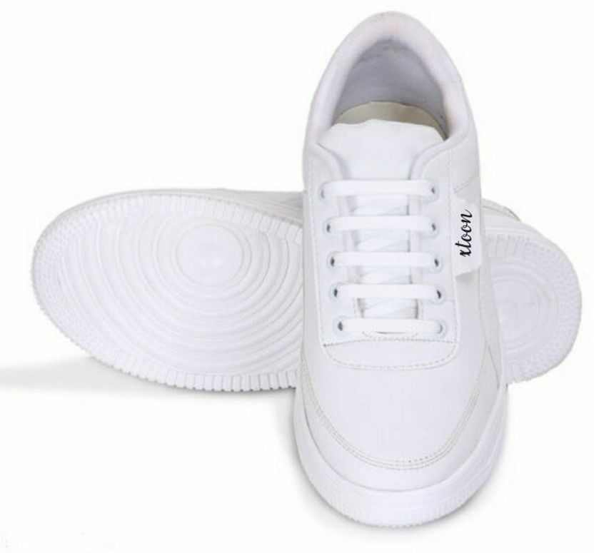 Xtoon White Men's Casual & Gym Sneakers - Image 2