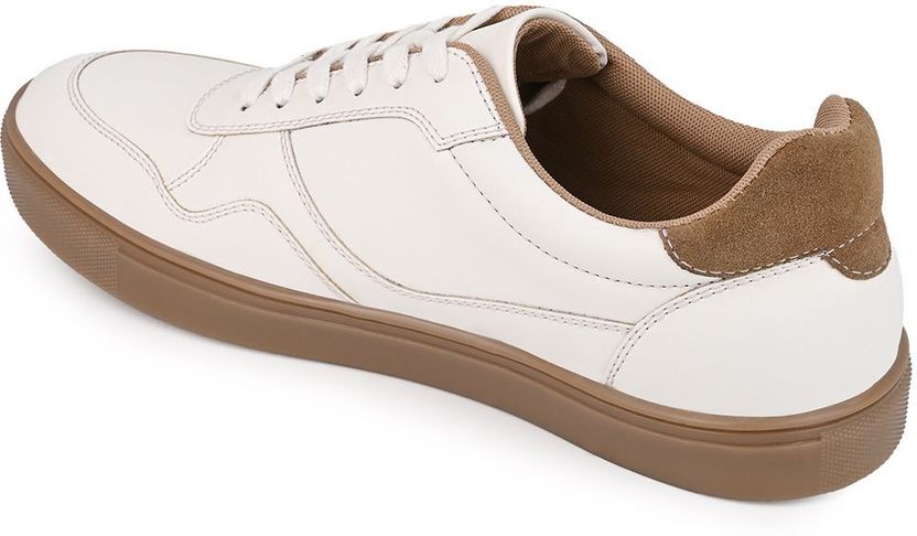 Roadster Men White Casual Sneakers - Image 7