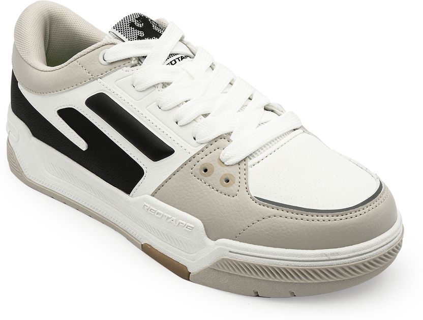 RED TAPE Men's Red Lifestyle Sneakers - Image 6