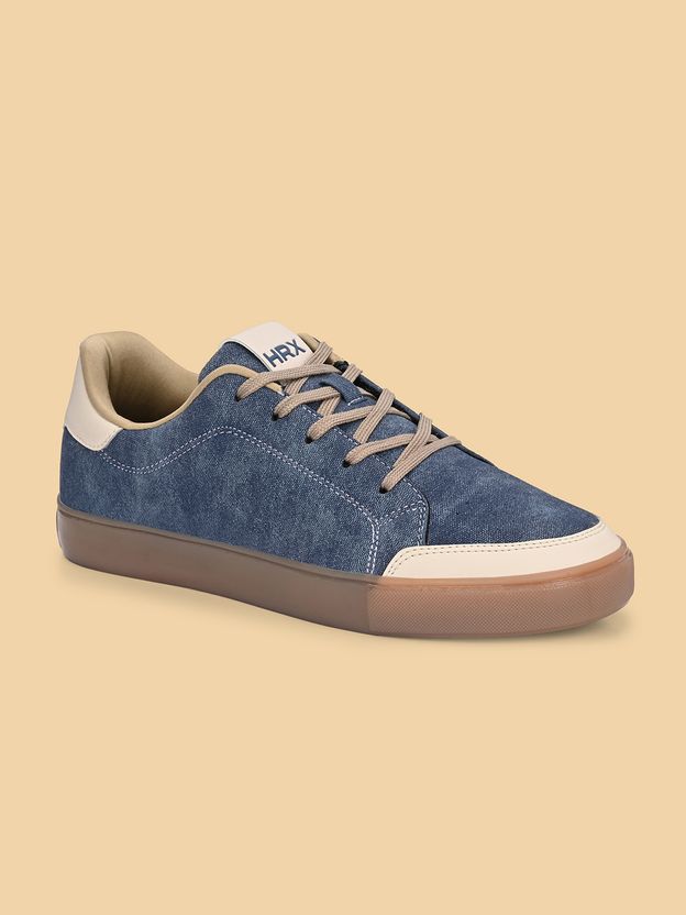 HRX by Hrithik Roshan HX-411 06 Men's Sneakers (Blue, Beige) - Image 3