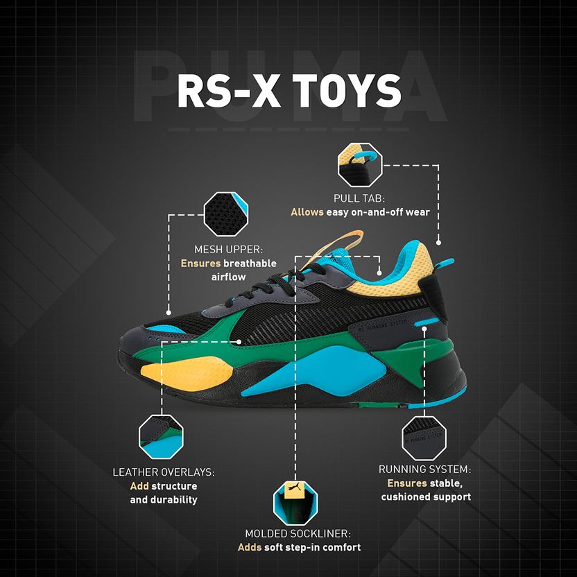 PUMA RS-X TOYS Men Black 9 - Image 7