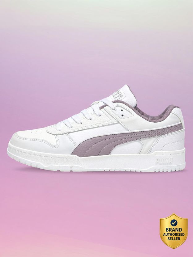 PUMA Court Shatter Low स्नीकर्स (सफेद) - Image 1