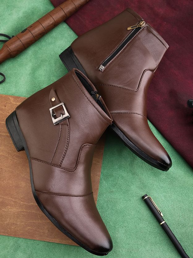 Runway Men's High Ankle Boots - Image 1