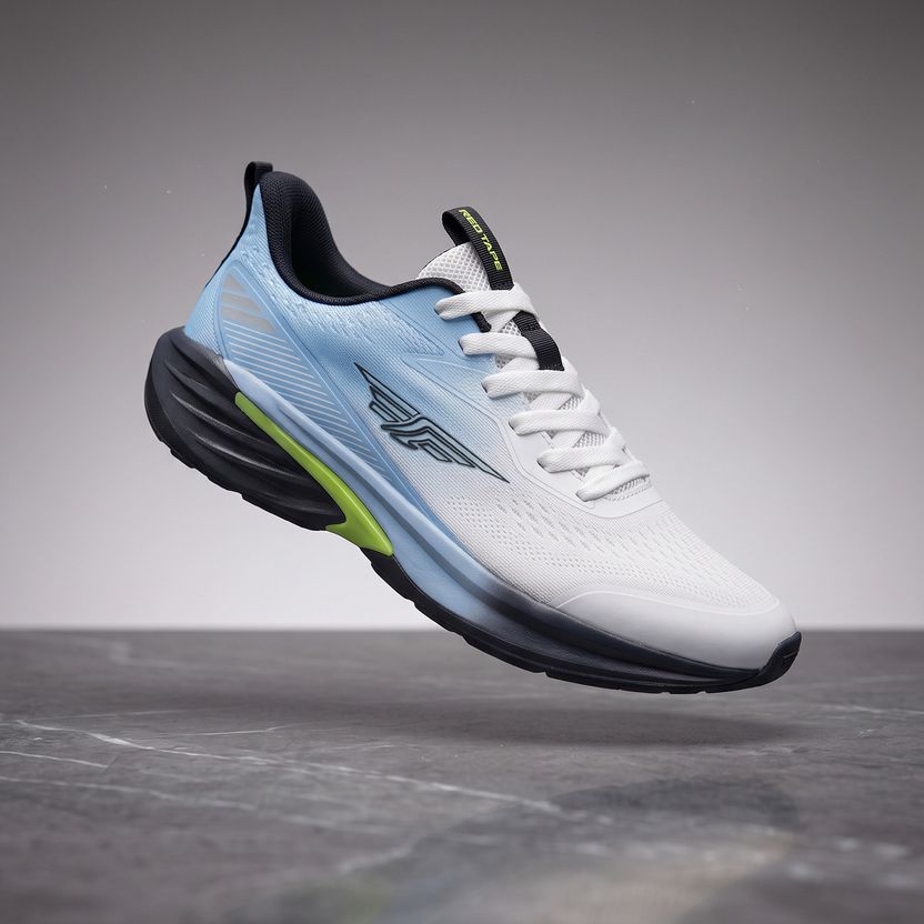 RED TAPE Men's Red Low Cut Sports Shoes - Image 6
