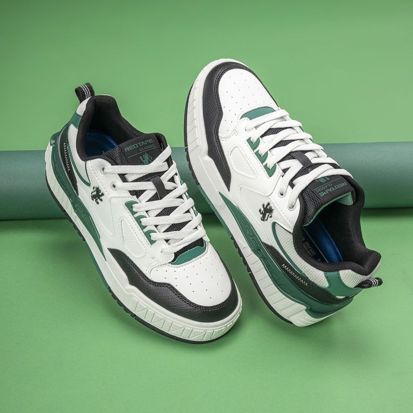RED TAPE Men's Red Casual Sneakers - Image 6