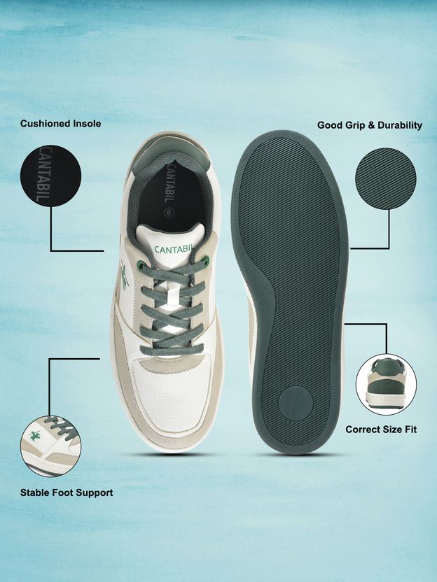 CANTABIL Lightweight Men's Sneakers - Image 7