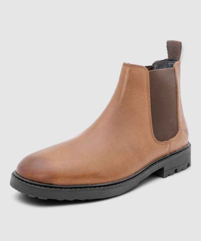RED TAPE Boots For Men (Brown , 10) - Image 5