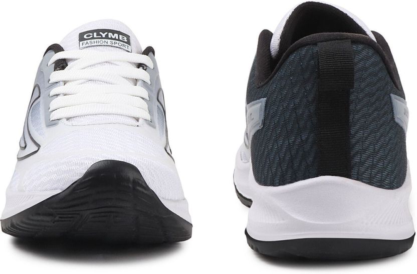 CLYMB Premium Casual Running Shoes For Men (Grey) - Image 6