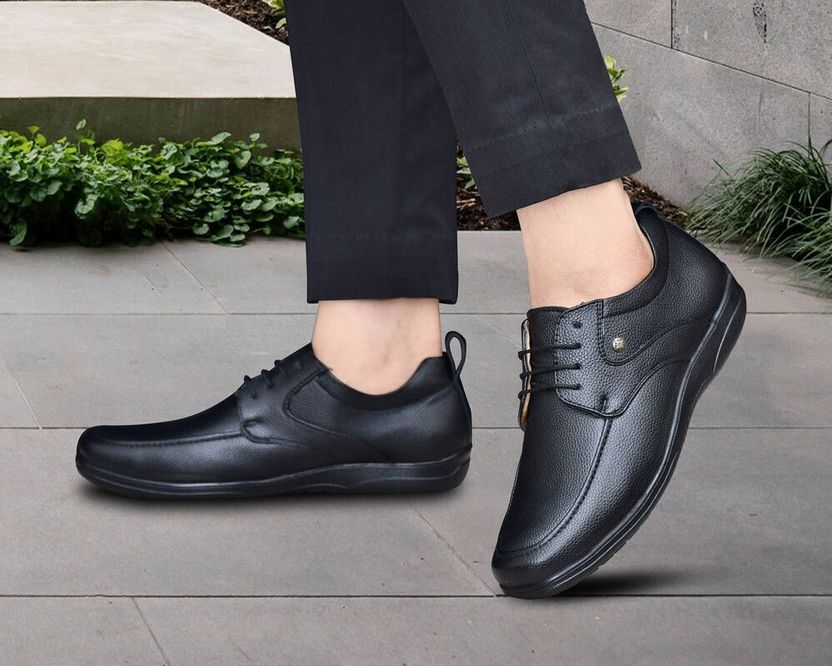 Restroad Classic Lace-Up Formal Shoes for Men - Image 4