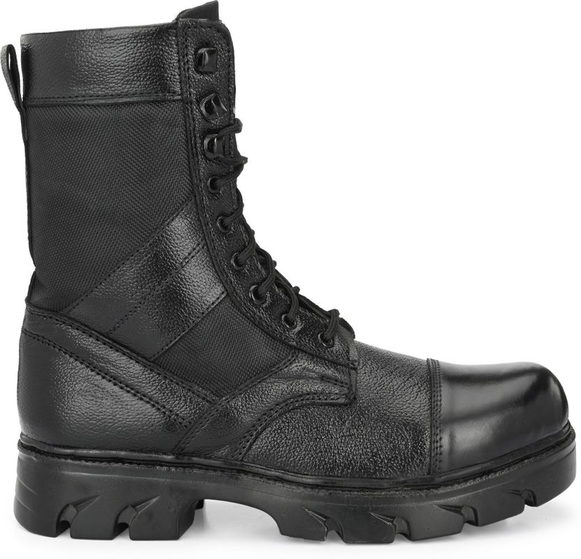 House of Common Genuine Leather Combat Army Boots for Men - Image 7