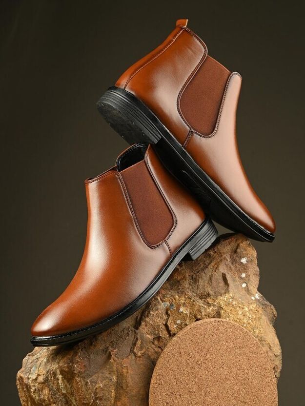 ONLY STEPS Men's Chelsea Slip On Boots - Image 9