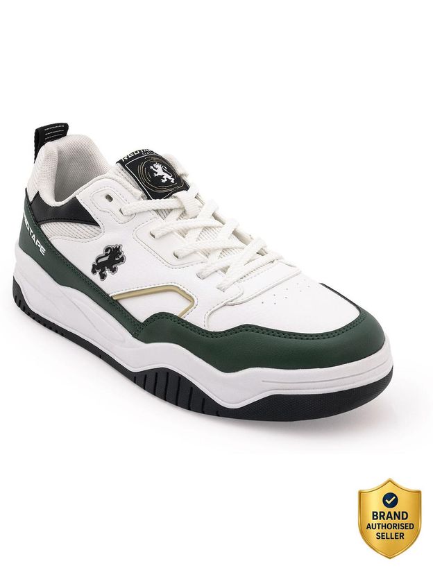 RED TAPE Men's Red Lifestyle Sneakers - Image 8