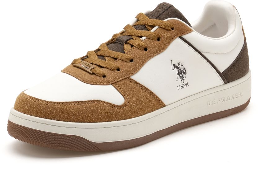 U.S. POLO ASSN. JOAN Men's Tan Sneakers 8 - Image 6