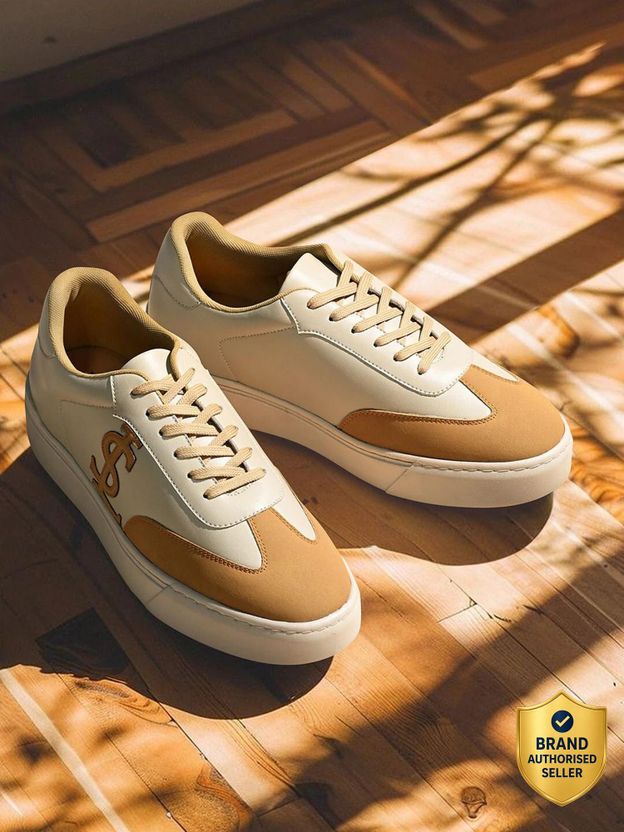 Louis Stitch Men's Green Tan Sneaker, UK-6 - Image 10
