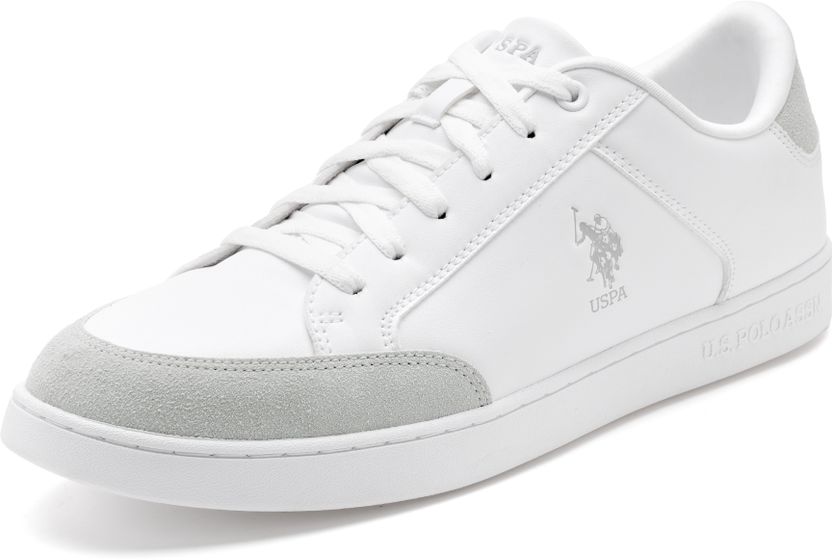 U.S. POLO ASSN. VANCER 2.0 Men's White Sneakers 9 - Image 4
