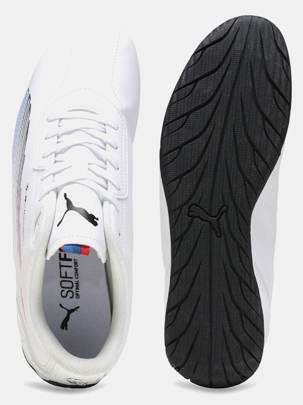 PUMA BMW M Motorsport Neo Cat 2.0 IN Men's Sneakers White 8 - Image 5