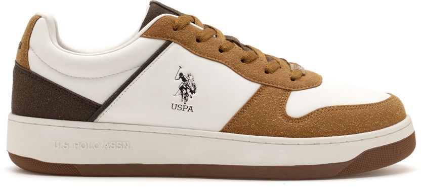 U.S. POLO ASSN. JOAN Men's Tan Sneakers 8 - Image 7