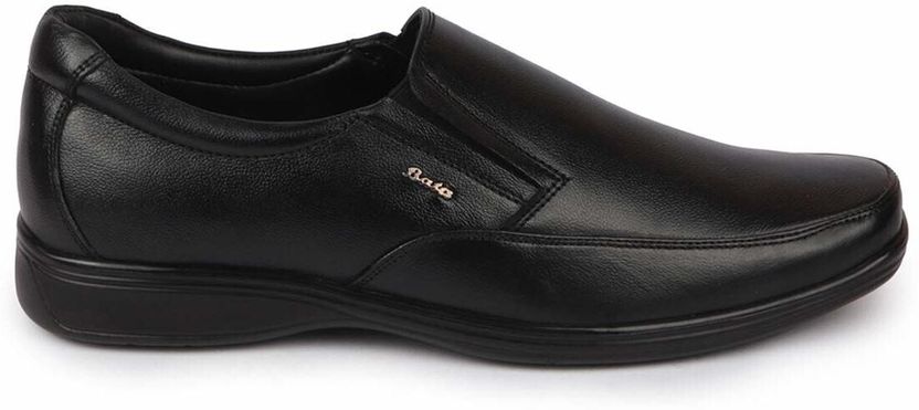 Bata Men's Black Slip-On Formal Shoes Size 7 - Image 7