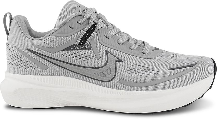 CLD POSITIVE Men's Running Shoes Grey 9 - Image 3