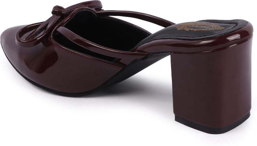 Dipyo Women Bellies Sandal Maroon 8 - Image 6