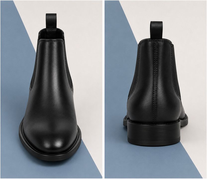 BOLTVELOCITY Classic Chelsea Boots For Men - Image 3