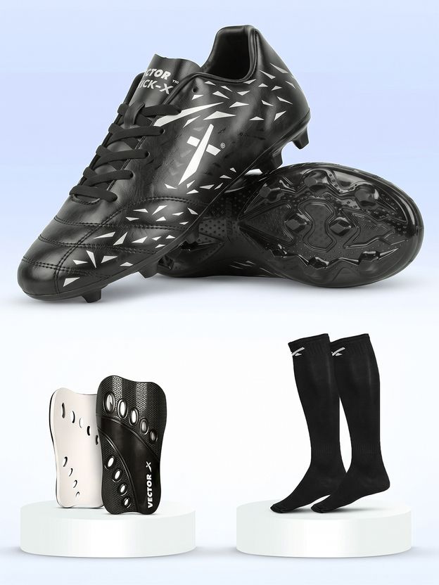 VECTOR X Kick X Soccer Studs Football Shoes For Men - Image 9