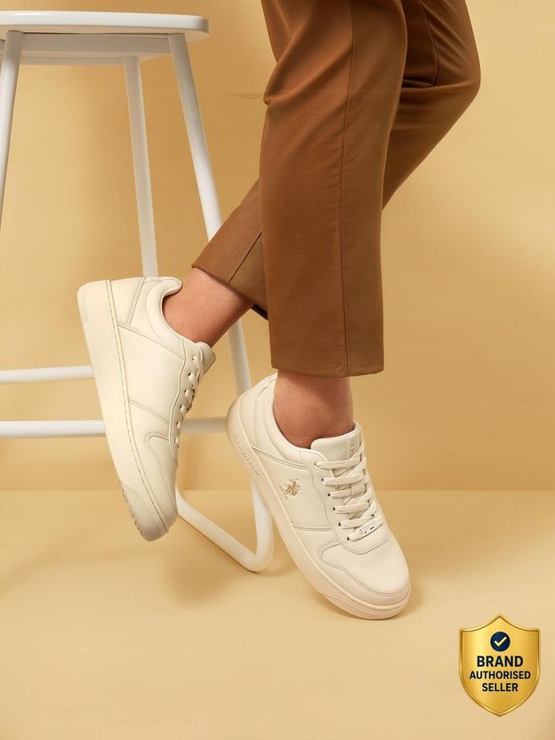 U.S. POLO ASSN. JOAN White Sneakers - Image 1