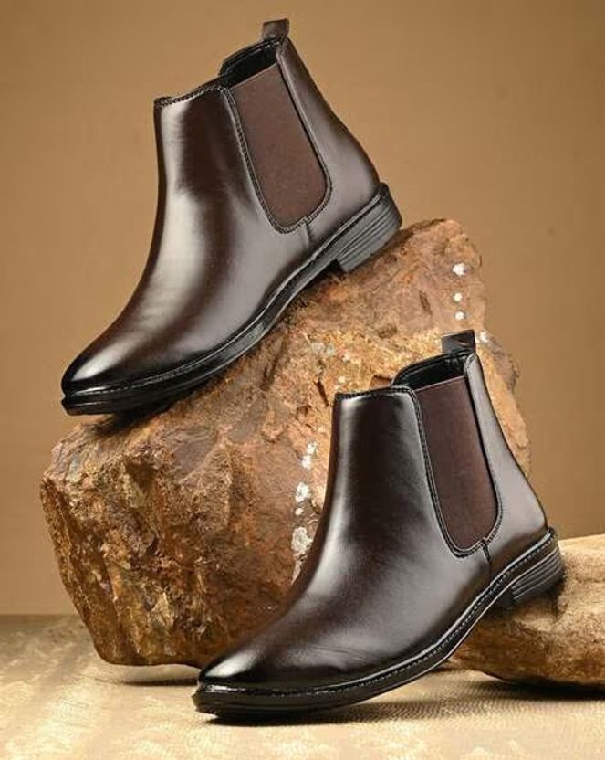 ONLY STEPS Men's Chelsea Slip On Boots - Image 8