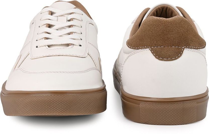 Roadster Men White Casual Sneakers - Image 4