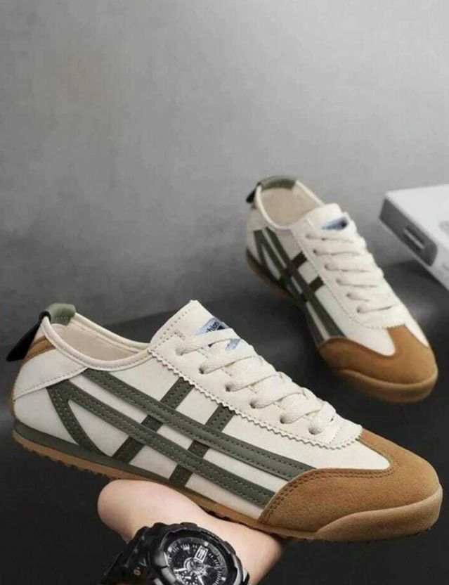 BAKLAVA Sneakers for Men Brown - Image 1